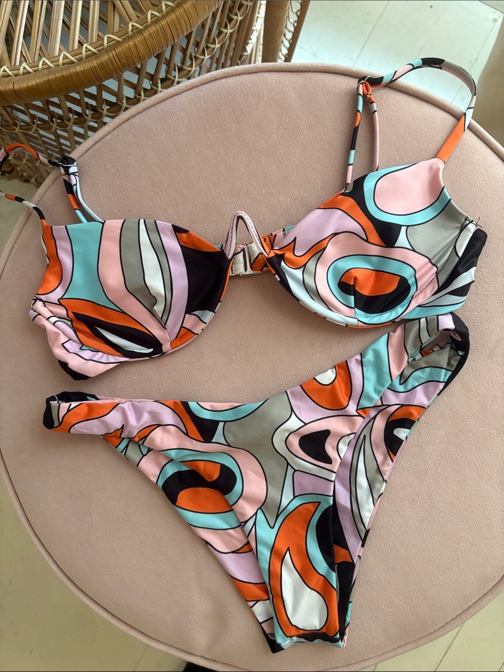 Abstract Print Bikini - Picture 1 of 6